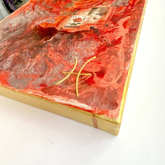 Mother’s Day 1968 - Original Art Mixed Media Collage Artwork by Tristina Dietz E - Picture 8 of 9